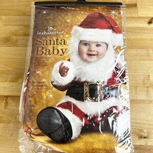 Infant Baby Toddler Santa Costume Holiday‎ InCharacter Dress Up M = 12-18 Months